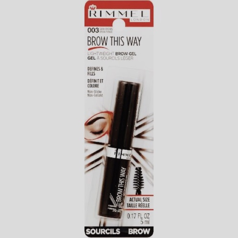 Rimmel London Brow This Way : Brow Styling Gel